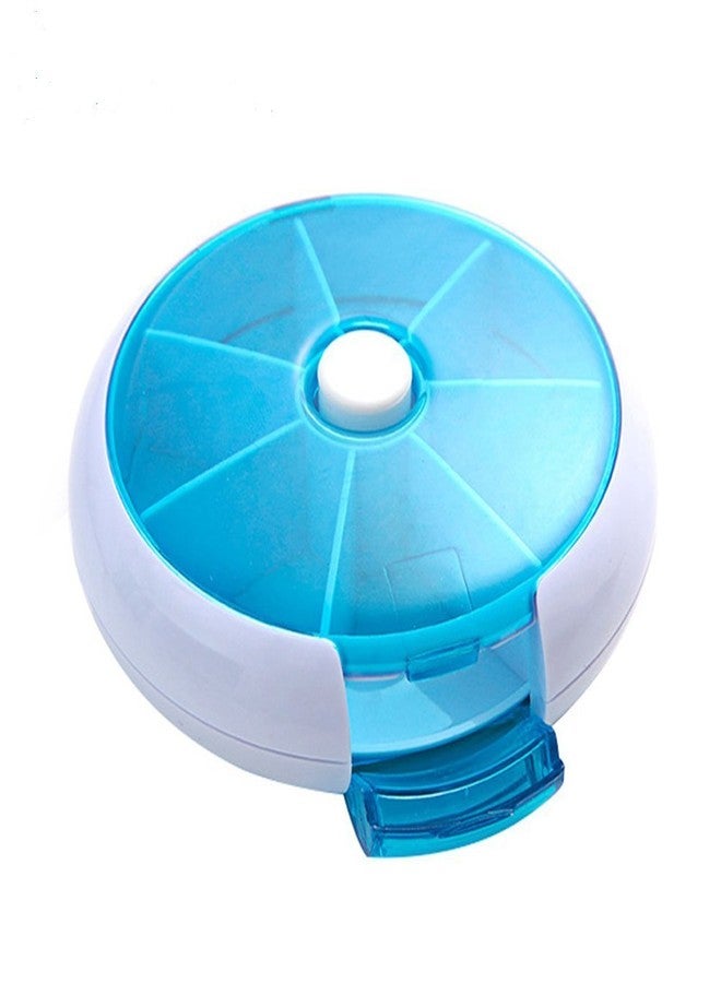 MXY Pill Box Reverse 7 Days Pill Dispenser Weekly Medicine Case Travel Drug Case Vitamin Holder - Image 1